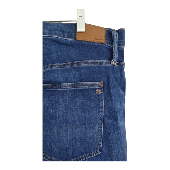 MADEWELL 10" High Rise Skinny Dark Wash Jeans Size 35 T - Picture 2 of 7